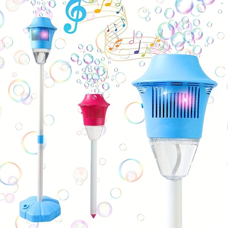 Máquina automática de bolhas, suporte de altura ajustável, bláster automático de bolhas para diversão, presentes para rapazes e raparigas, adultos, aniversário, casamento, festa ao ar livre, brinquedo, fabricado na China