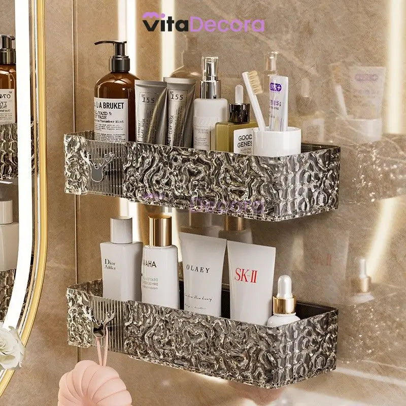 VitaCril - Suporte Organizador Acrílico + Kit Adesivos ProFix™ [FRETE GRÁTIS]