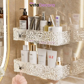 VitaCril - Suporte Organizador Acrílico + Kit Adesivos ProFix™ [FRETE GRÁTIS]