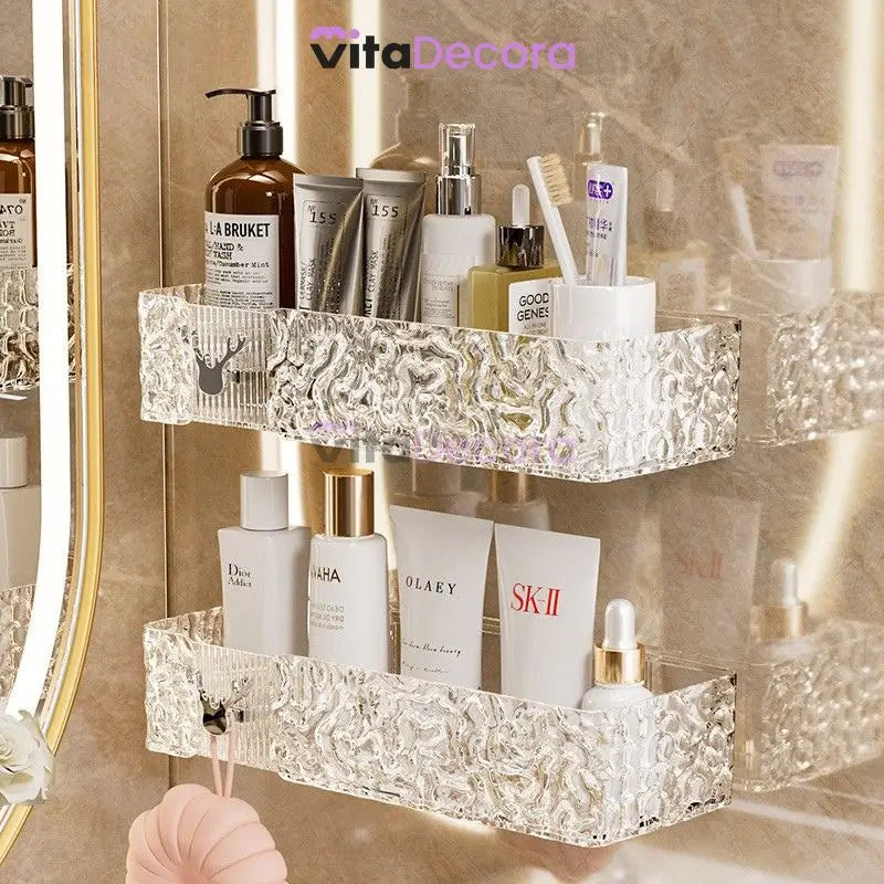 VitaCril - Suporte Organizador Acrílico + Kit Adesivos ProFix™ [FRETE GRÁTIS]