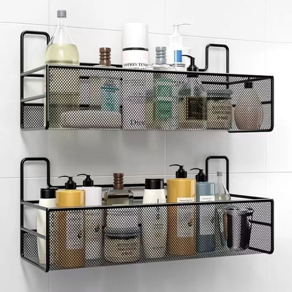 Cesto Organizador Suporte Aramado – Com Adesivos ProFix!