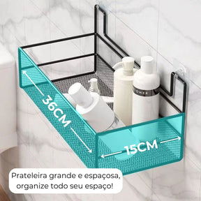 Cesto Organizador Suporte Aramado – Com Adesivos ProFix!