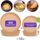Forma Descartável TodoDia© - 100 Unidades + Pincel de BRINDE [Frete Grátis]