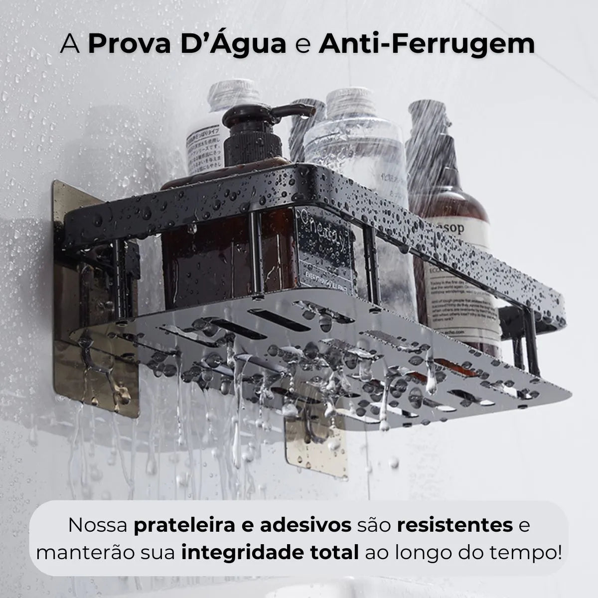 VitaAlu - Suporte Organizador Alumínio + Kit Adesivos ProFix™ de Brinde! [FRETE GRÁTIS]